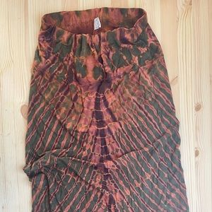 Tie dye Maxi Skirt